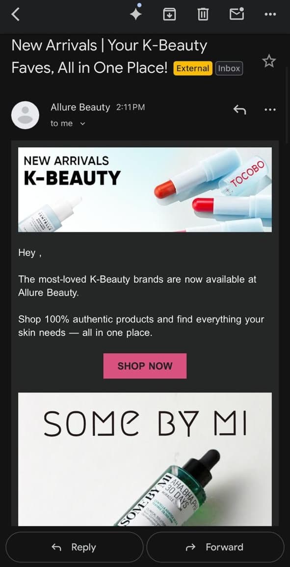Email Preview